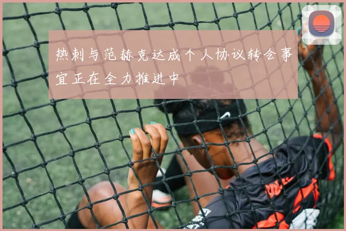 热刺与范赫克达成个人协议转会事宜正在全力推进中